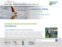 Tablet Screenshot of aktivregion-shs.de